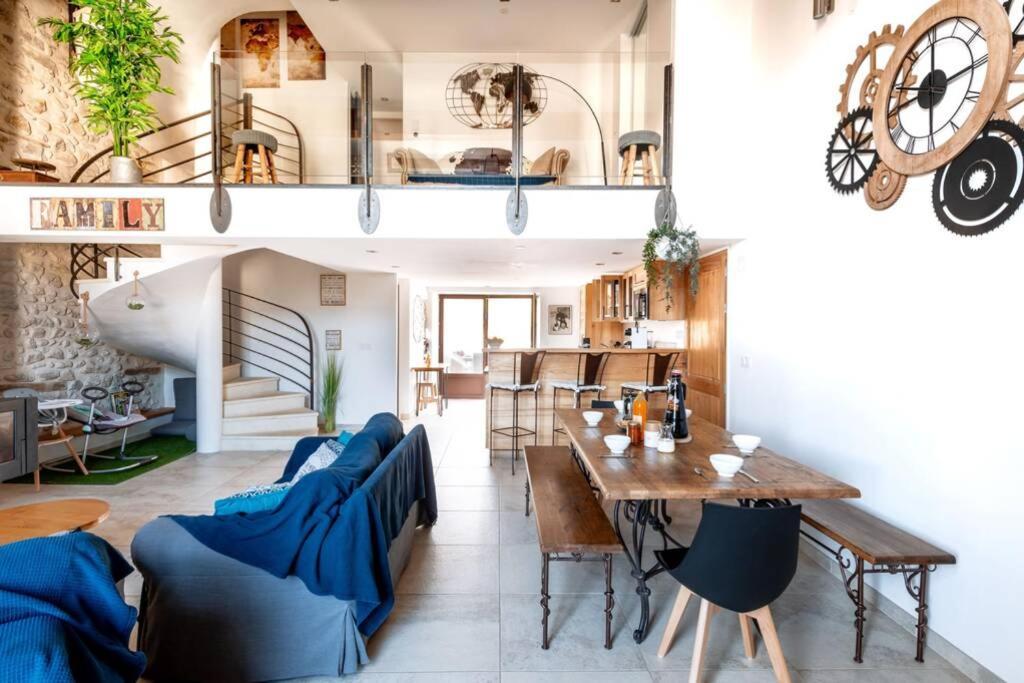 Вилла Chez Dabin - La Roche St Secret - 10Pers Le Pegue Экстерьер фото