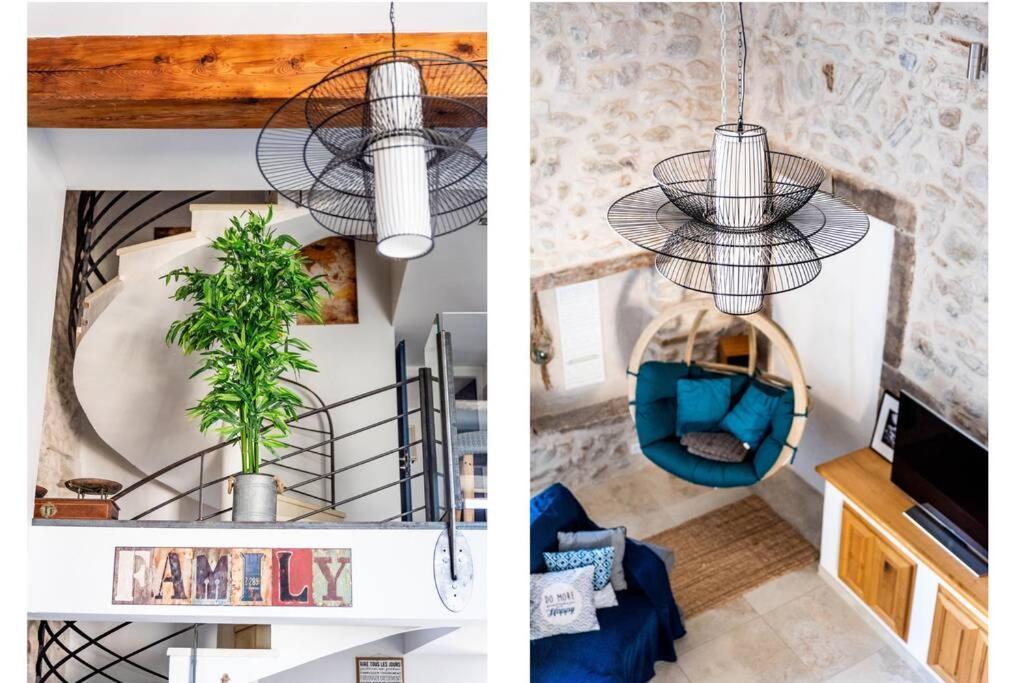Вилла Chez Dabin - La Roche St Secret - 10Pers Le Pegue Экстерьер фото